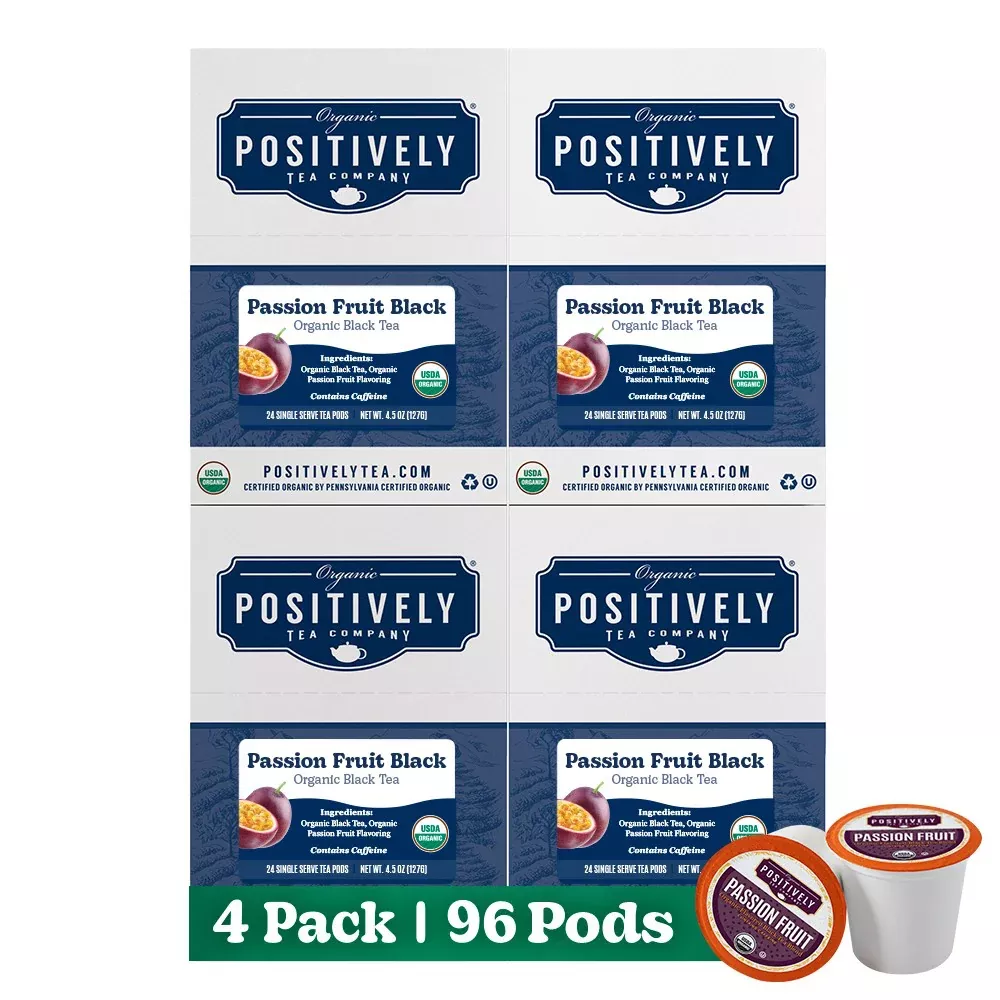 Organic Passion Fruit Black – Classic Tea Pods