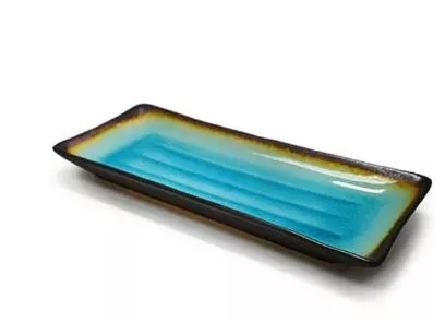 PLATE RECT (Tur) 11.5″ x 5″ x 1″H