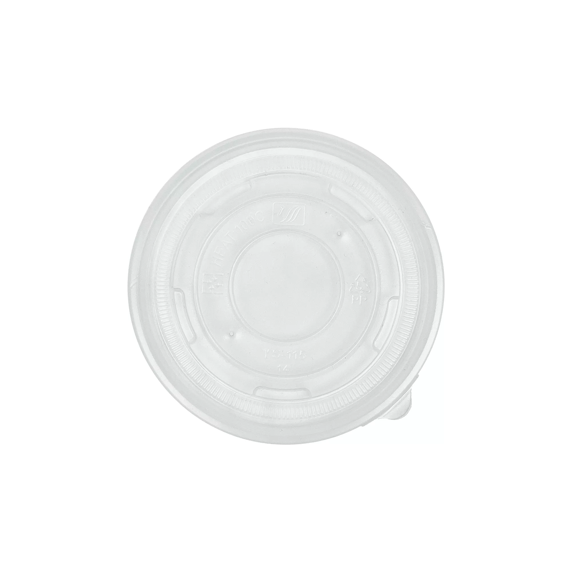 PP Flat Lid For 8oz Kraft Paper Food Container