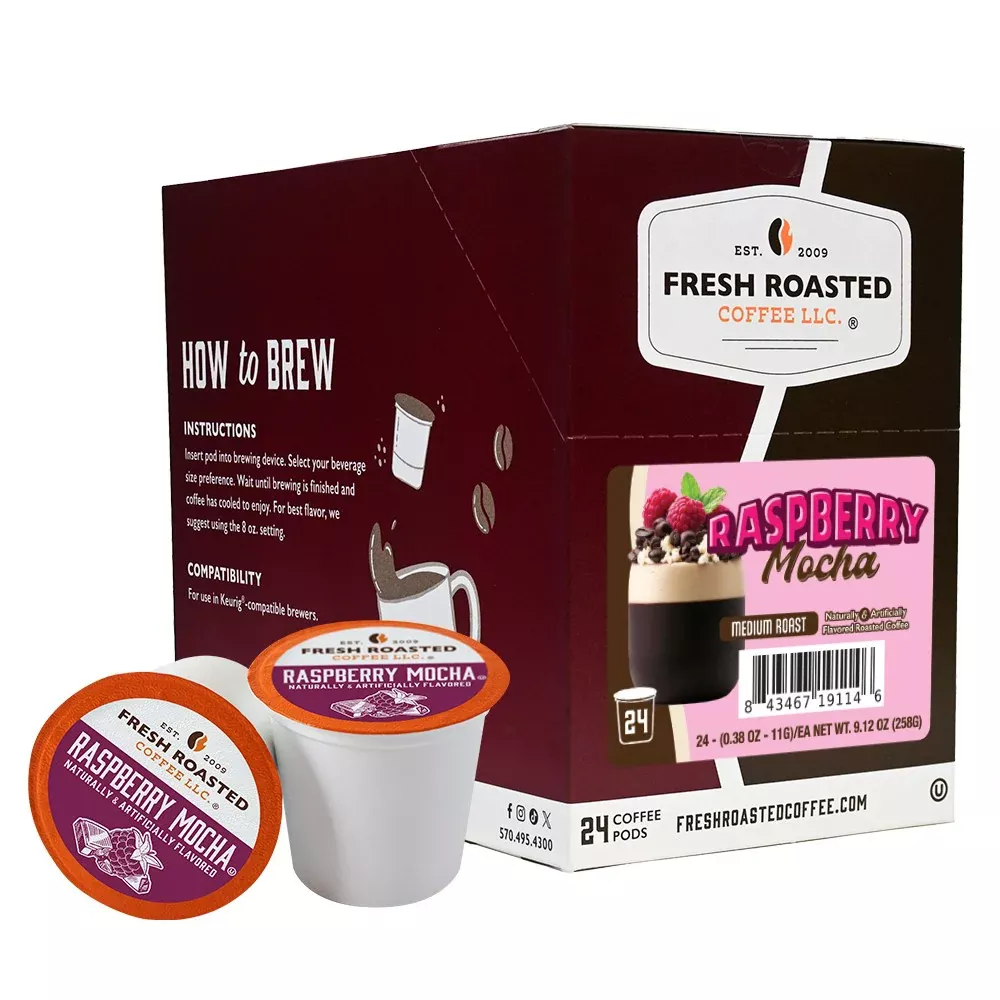 Raspberry Mocha – Flavored Classic Pods