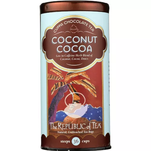 Republic Coconut Cocoa Cuppa Chocolate Tea Bags 36ct.