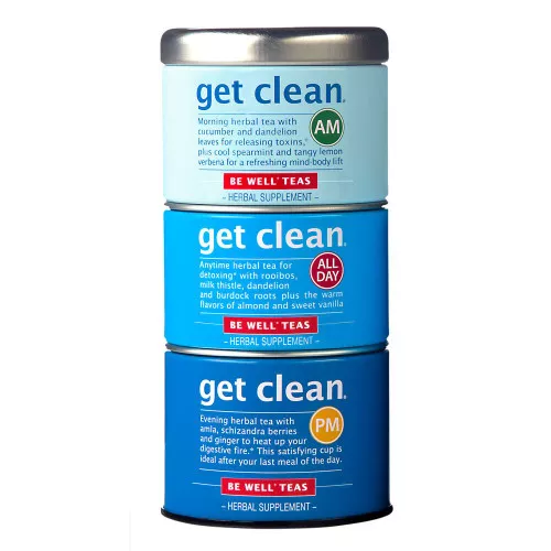 Republic Get Clean Stackable Tea Tin Tea Bags 42ct.