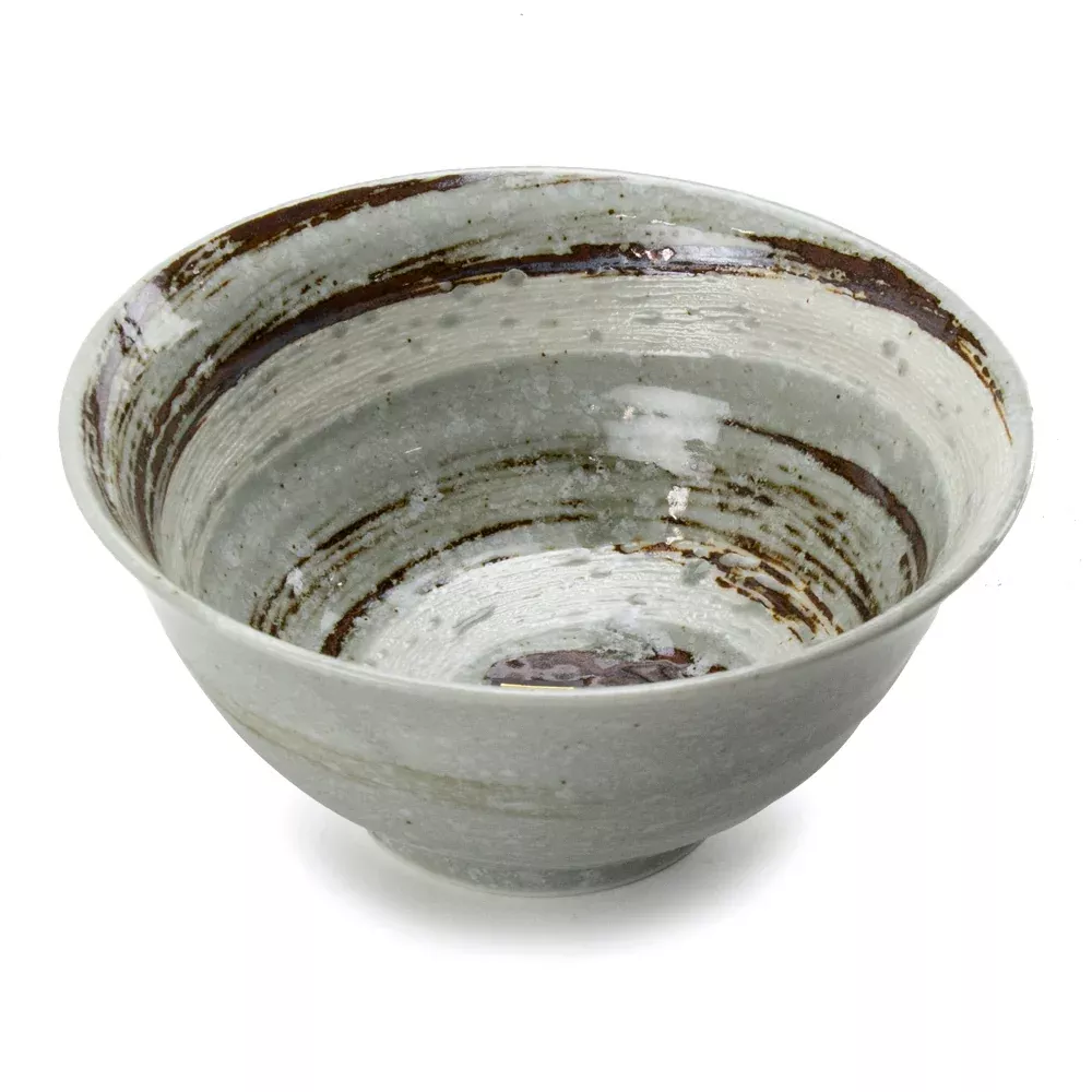 Round Stony Noodle Bowl 7.75″, Grey