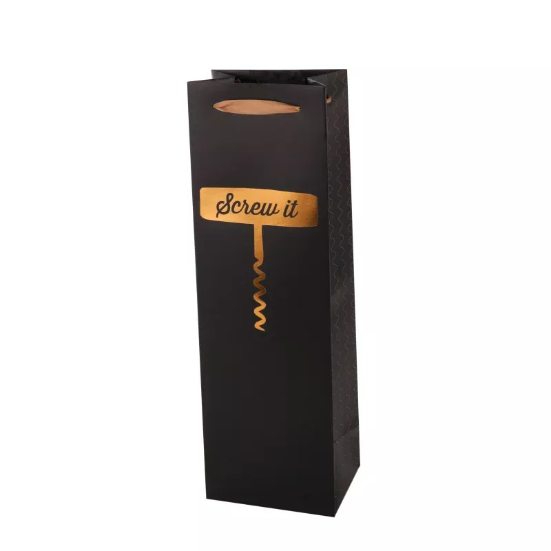 Screw It Single Bottle Wine Bag