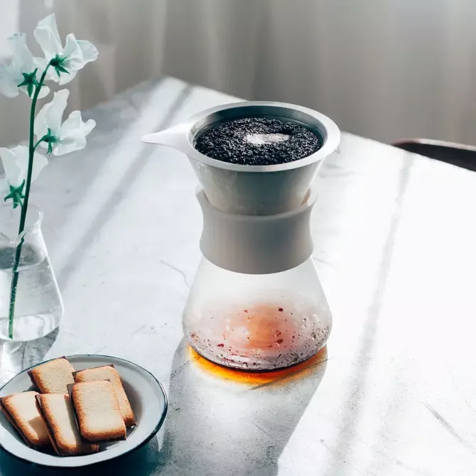 “Simply Hario” Glass Coffee Maker 400mL