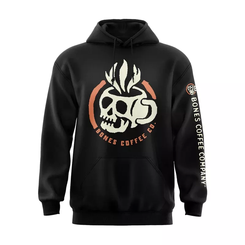 Skull Cup Pullover Hoodie