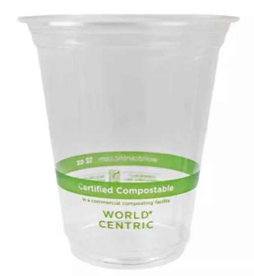 Sleeve of 12oz Cold Cup – PLA 50 Count Sleeve