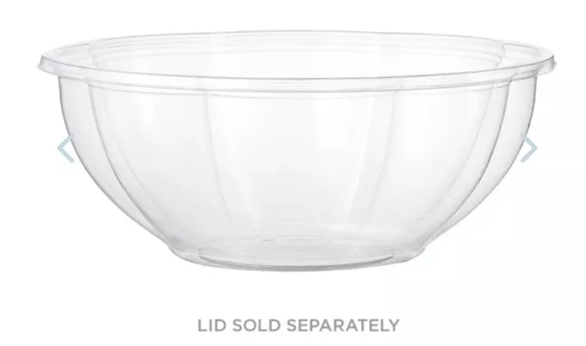 Sleeve of 32 oz Salad Bowl Clear