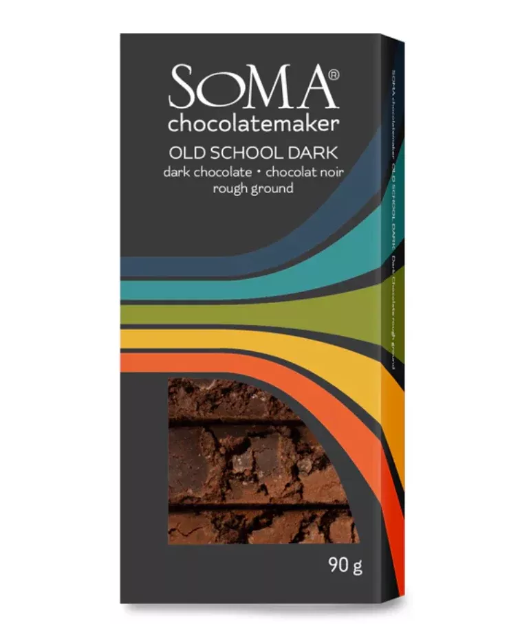 SOMA OLD SCHOOL DARK, MAGADASCAR BAR, 90GR