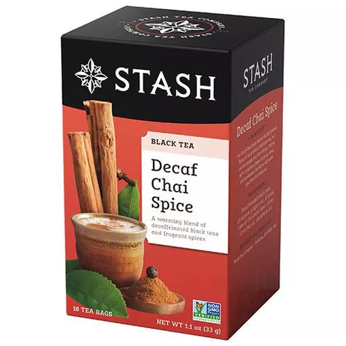 Stash Decaf Chai Spice Tea Bags 18ct.