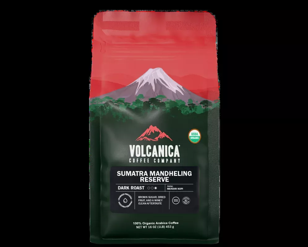 Sumatran Dark Roast Coffee, Mandheling Reserve, USDA Organic