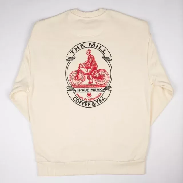 Sweatshirt | Vintage Bicycle | Cream