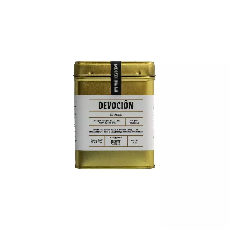 ‘TÉ NEGRO’ LOOSE LEAF BLACK TEA TIN