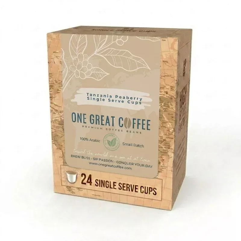 Tanzania Peaberry Coffee Single Serve