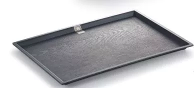 Tray Melamine 15*11-2/5″ Black