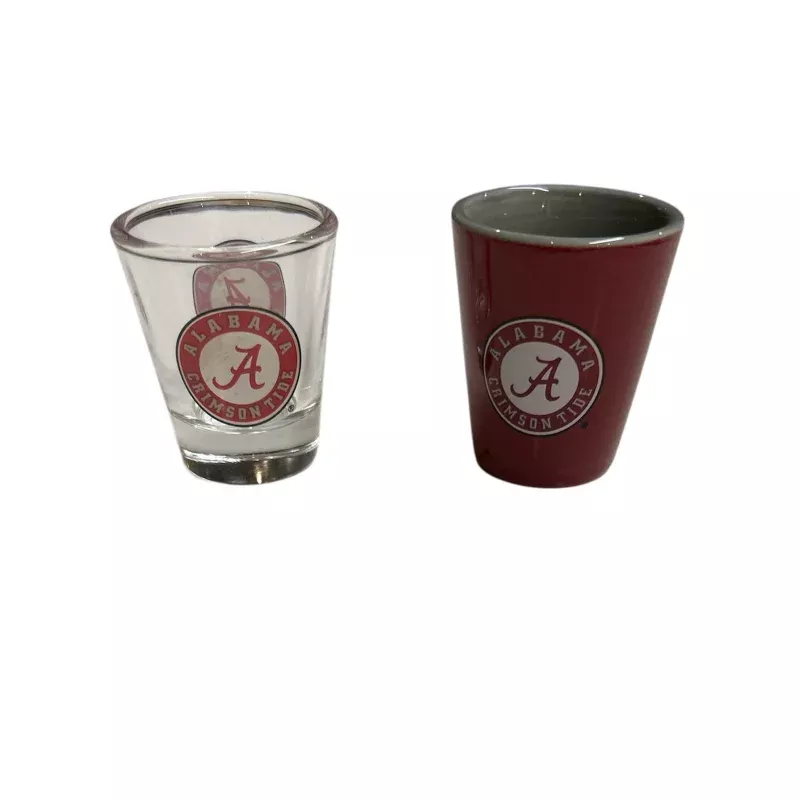 University of Alabama Ceramic and Shot Glass 2oz