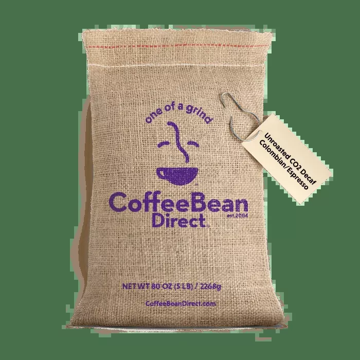 Unroasted CO2 Decaf Colombian/Espresso
