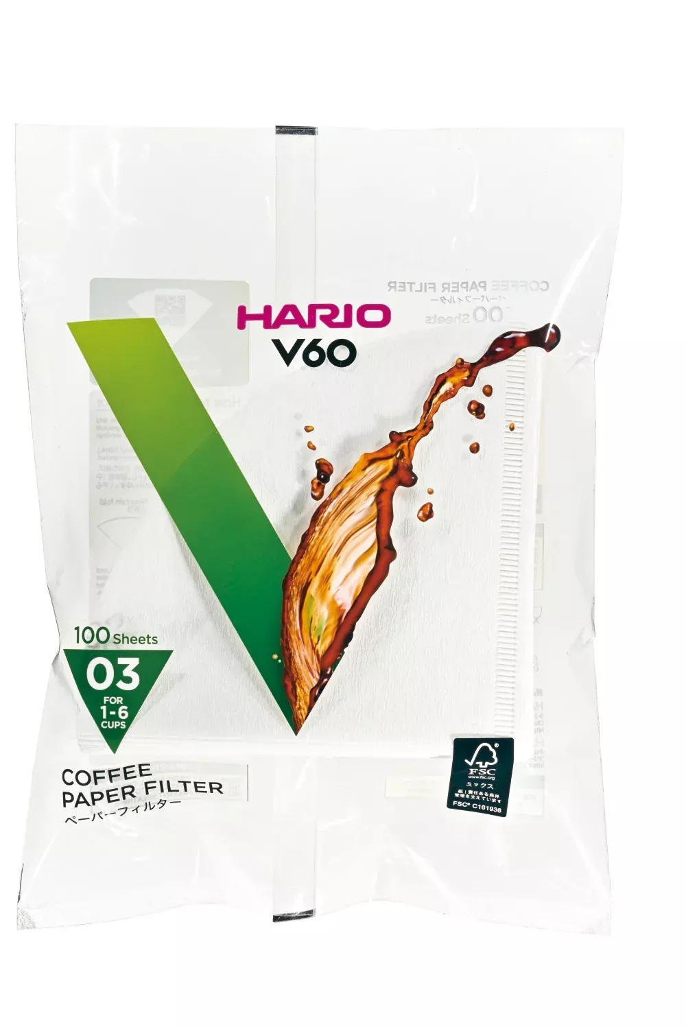 V60 Coffee Paper filters 03, 40ct – HARIO