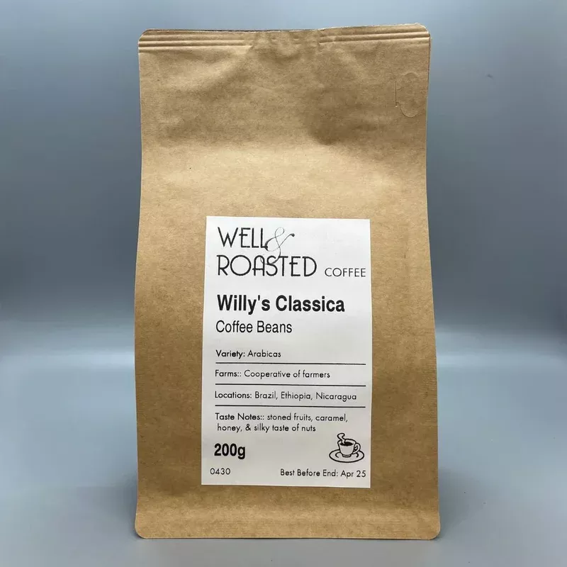 Willy’s Classica – Italian Style Espresso House Blend
