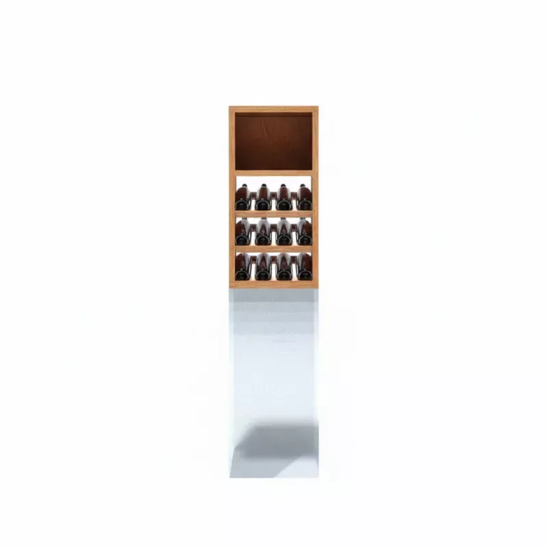 Wine Racking 12 Bottle Stacked Display Upper Rack