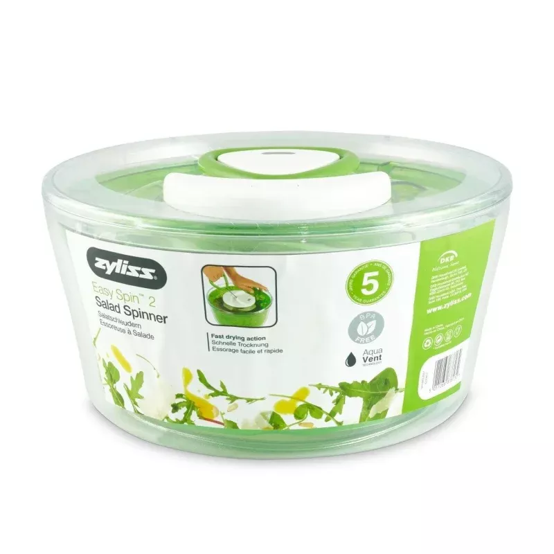 ZYLISS EASY SPIN 2 AQUAVENT SALAD SPINNER